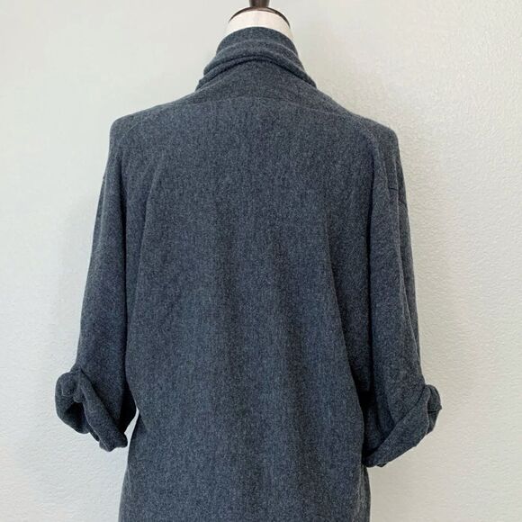 Ann Taylor LOFT Merino Wool Blend Cowlneck Sweater - Picture 7 of 11